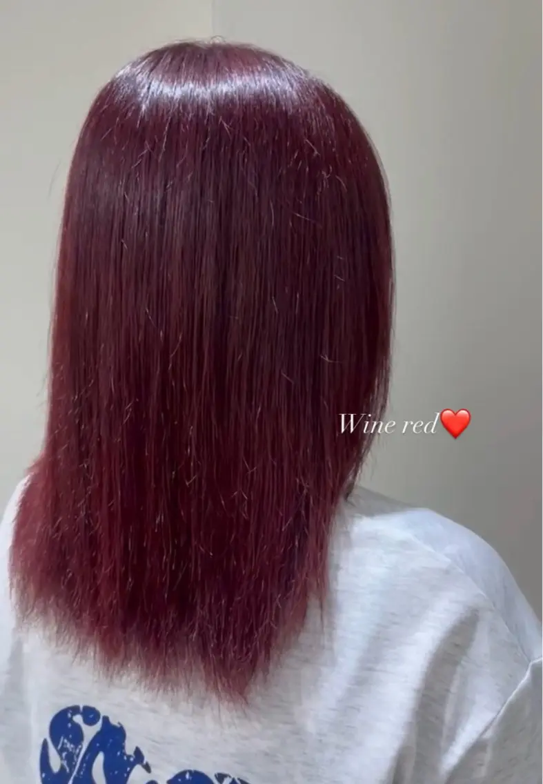 セミロング ヘアカラー iro I hair Hinari‪‪のヘアスタイル