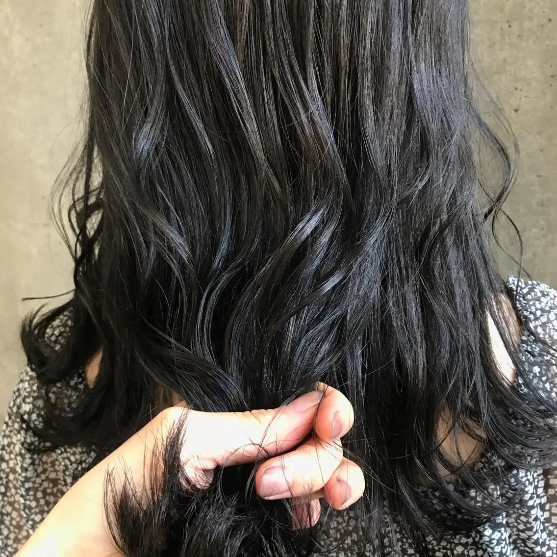 セミロング もりたみかこ 美容師お休み中のヘアスタイル