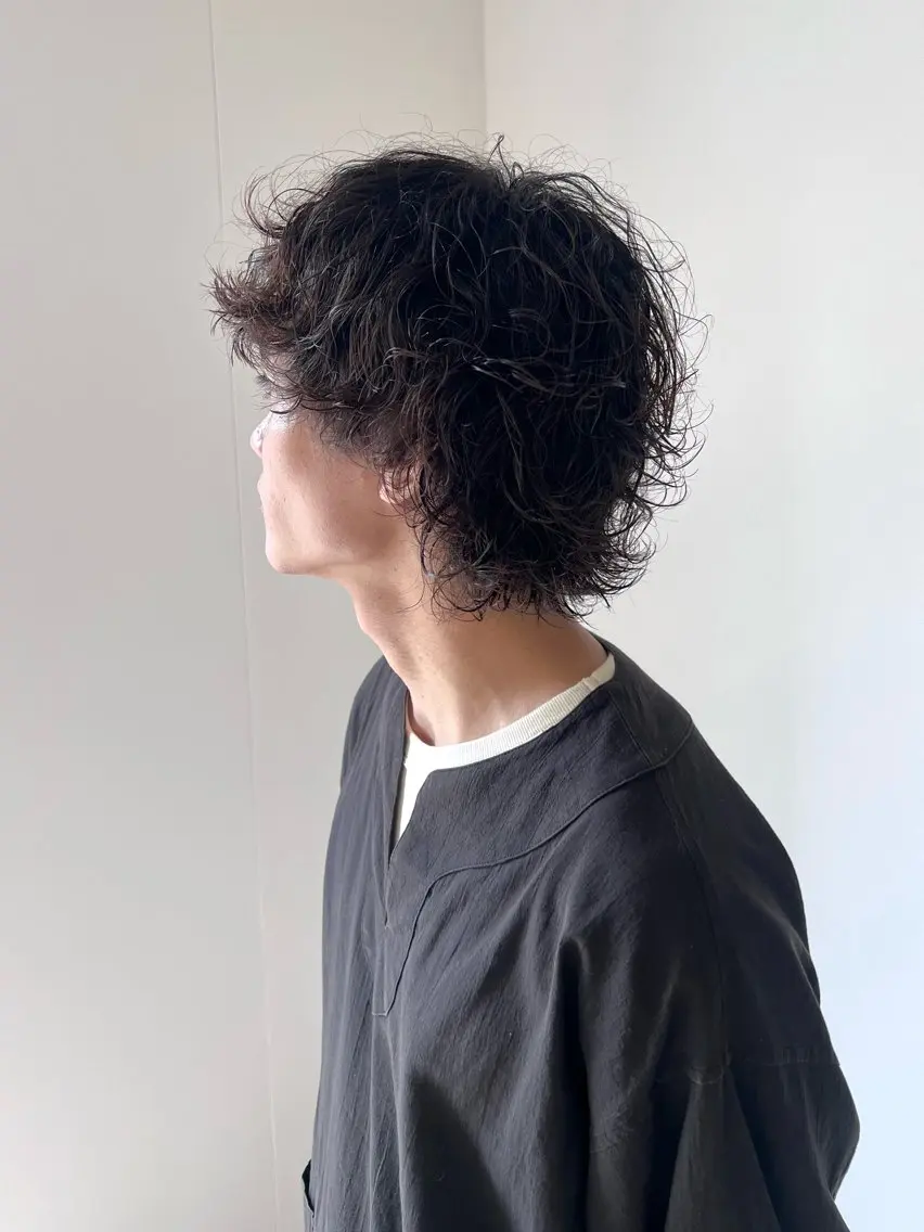 カットパーマ20%OFF🩵 ¥13200→¥10560の写真