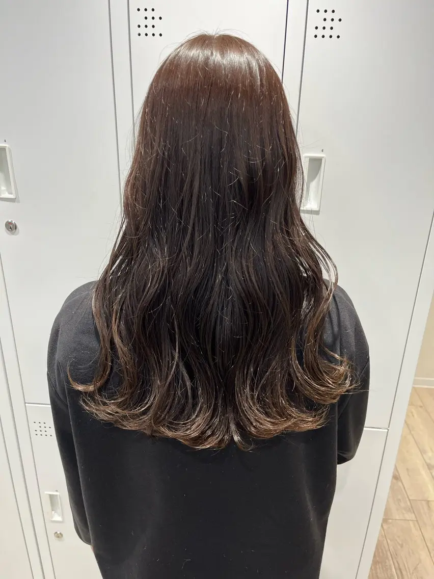 ロング ヘアカラー トリートメント FURUKAWA JUNYAのヘアスタイル