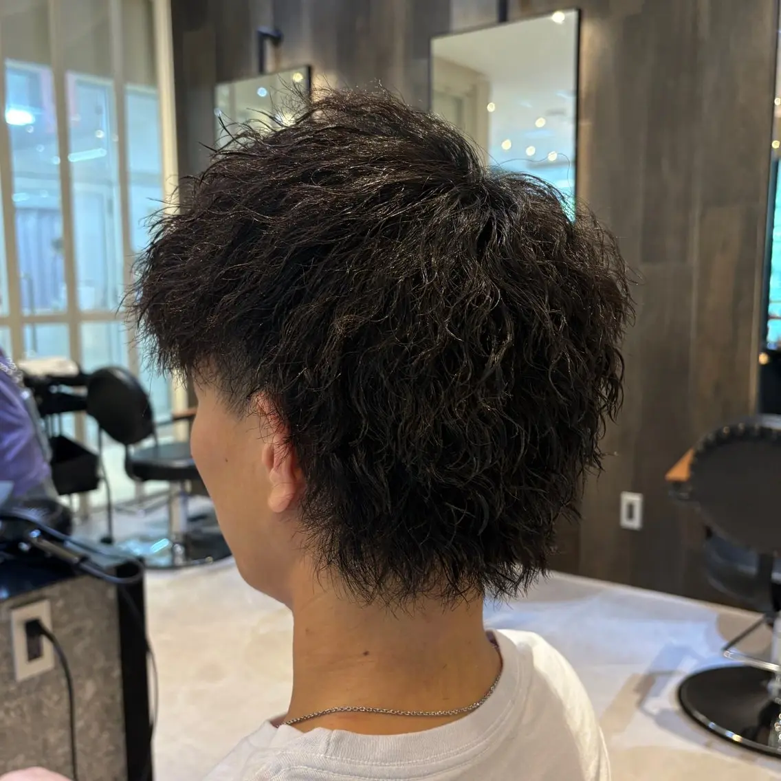 パーマ メンズ カット パーマ 最安値メニュー✨️ sayuri🍓のヘアスタイル