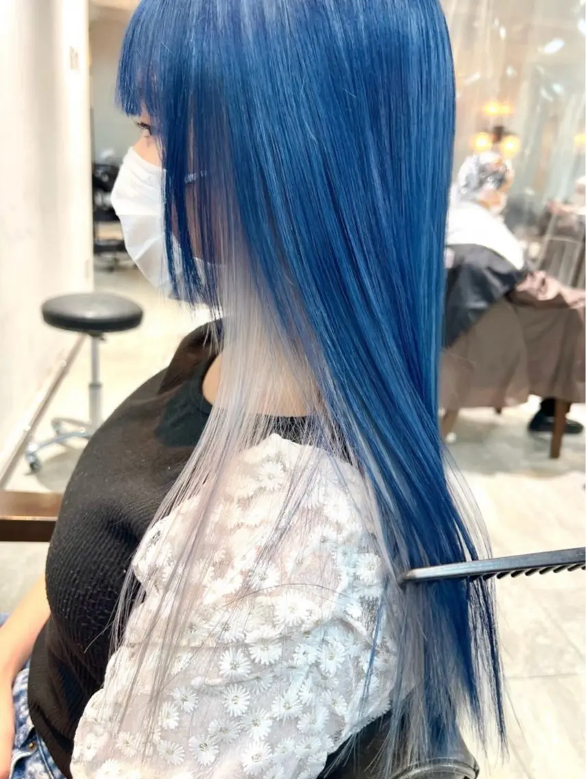 ロング カラー 🎀ハイトーン・艶 カラー HANA🎀のヘアスタイル