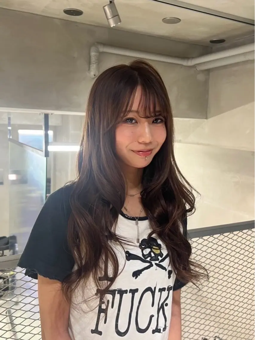 ロング ヘアカラー 🪽ruan 🎀モデル募集中のヘアスタイル
