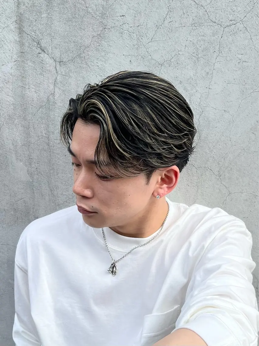 【メンズ限定】カット+ハイライト+ムラシャンの写真
