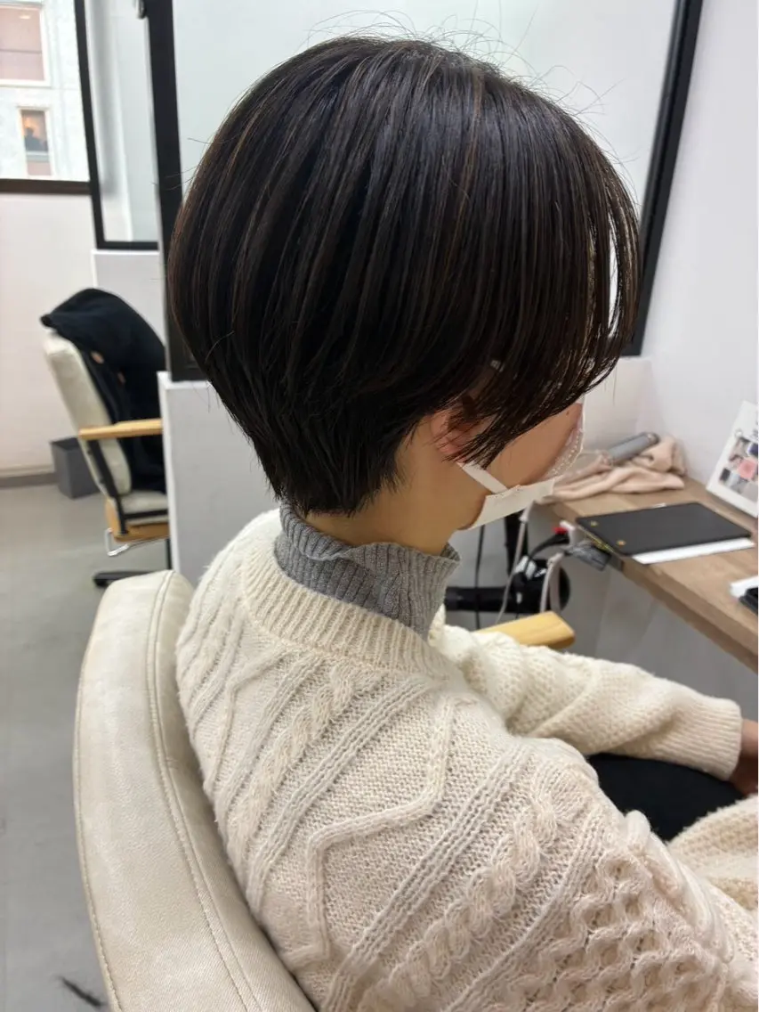ショート カットモデル募集中 💇🏻　福田彩南のヘアスタイル