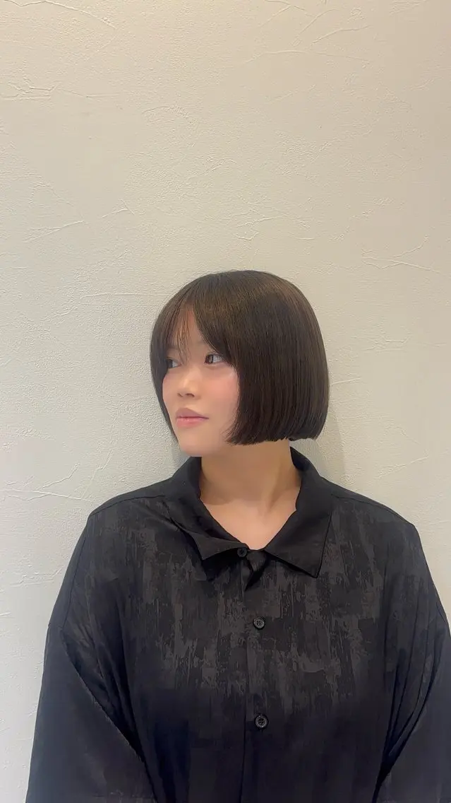 カット 佐々木 彩芽のヘアスタイル
