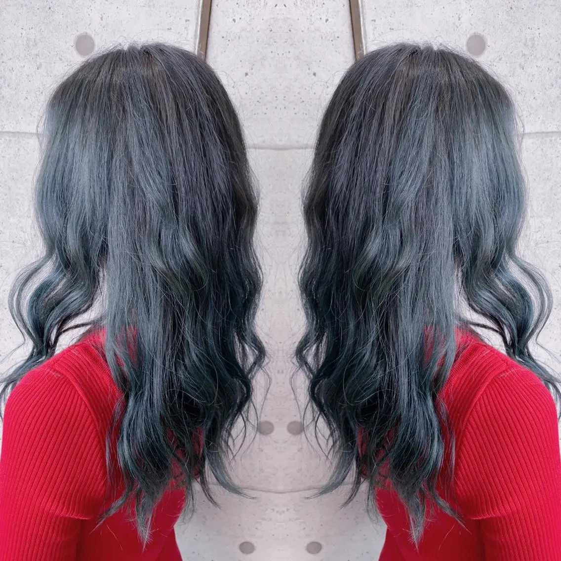 ロング カラー 福森 みずきのヘアスタイル