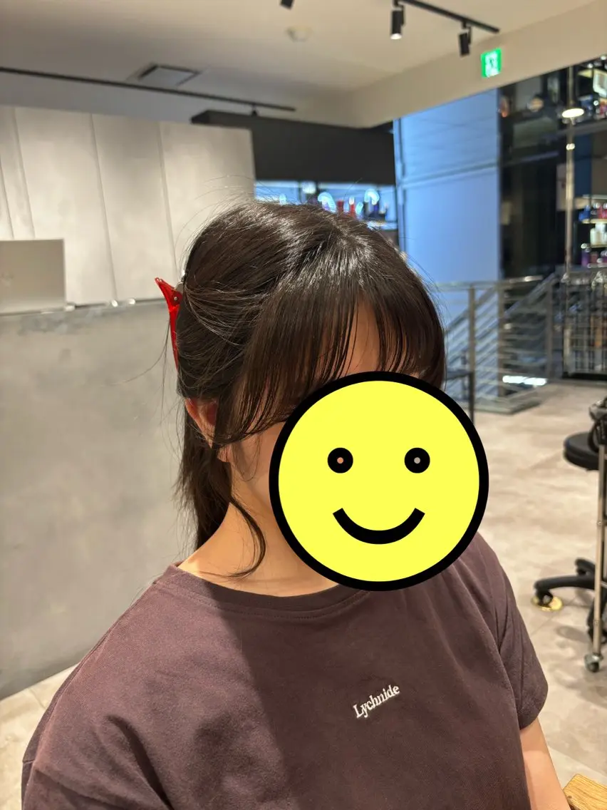 セミロング 久野 竜慈のヘアスタイル