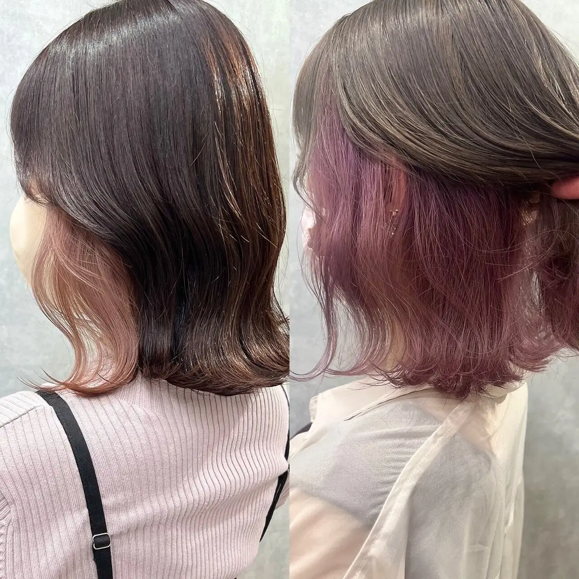 ミディアム ヘアカラー 中島 大聖のヘアスタイル