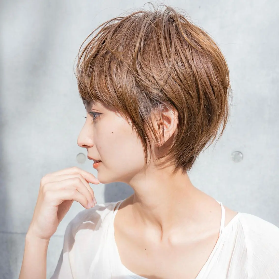 ショート カット ヘアカラー トリートメント 🔥似合わせのプロ 🔥REGOのヘアスタイル