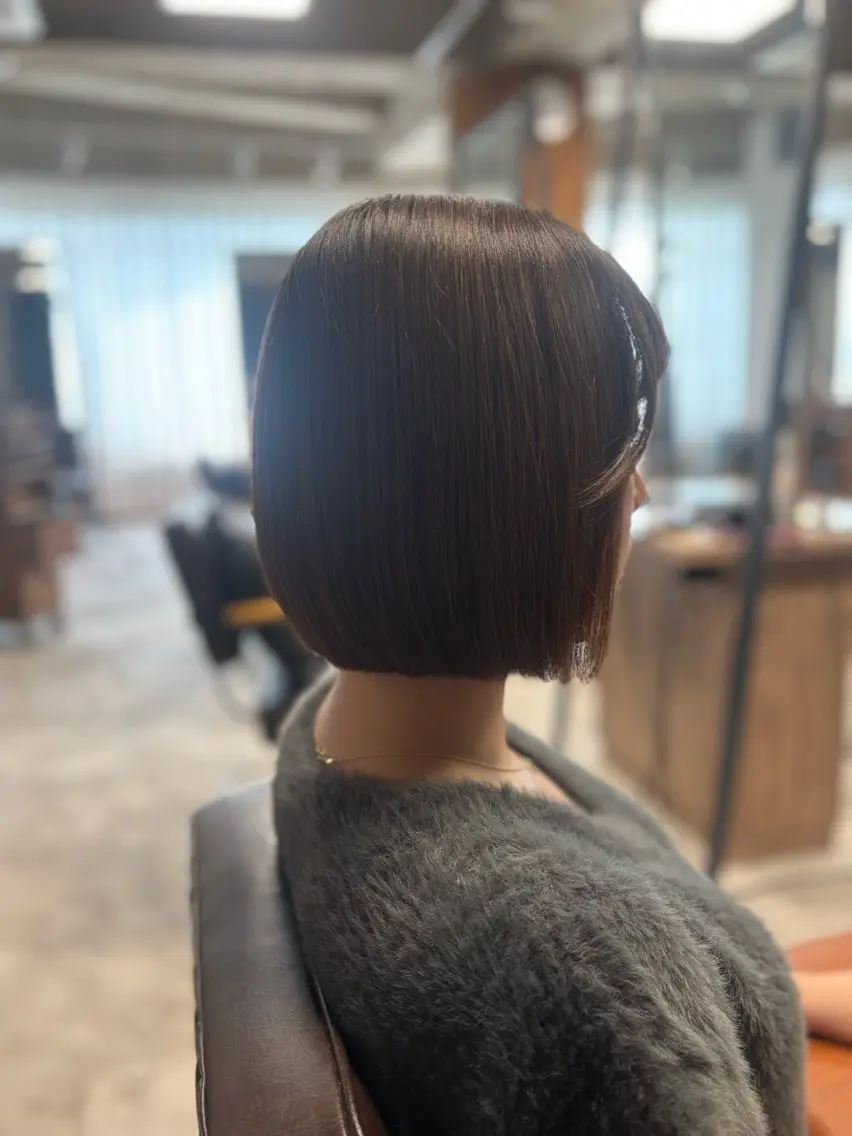 ショート きょうか🩶 /艶髪/髪質改善のヘアスタイル