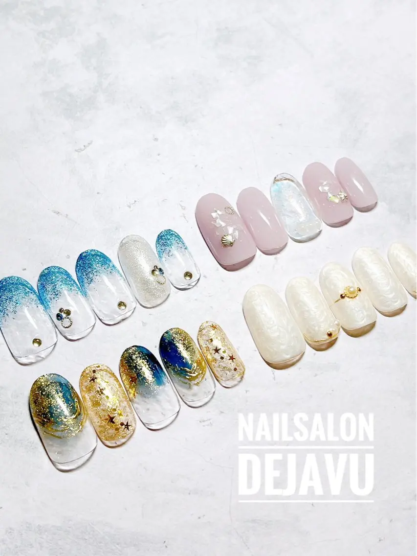 ネイル ハンドネイル Nail salon Dejavu 🌿のネイルデザイン
