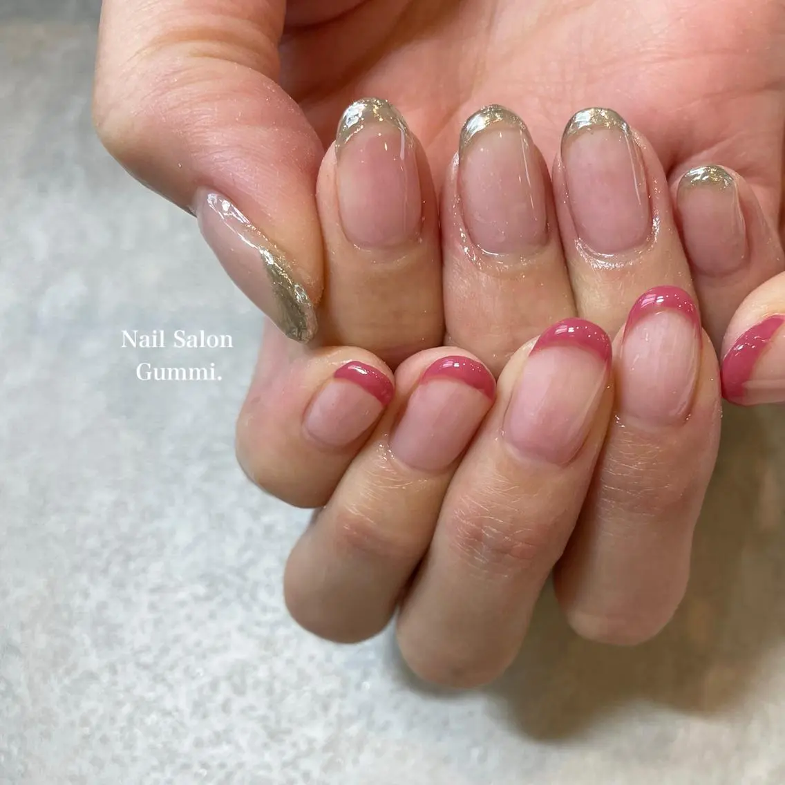 ネイル フレンチネイル Nail Salon Gummi.のネイルデザイン