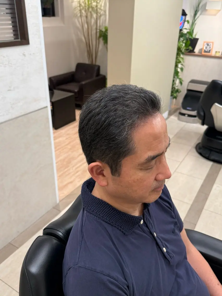 ショート カラー ベリーショート ショートヘア カット ヘアセット フルハタヒロト 六本木理容師のヘアスタイル