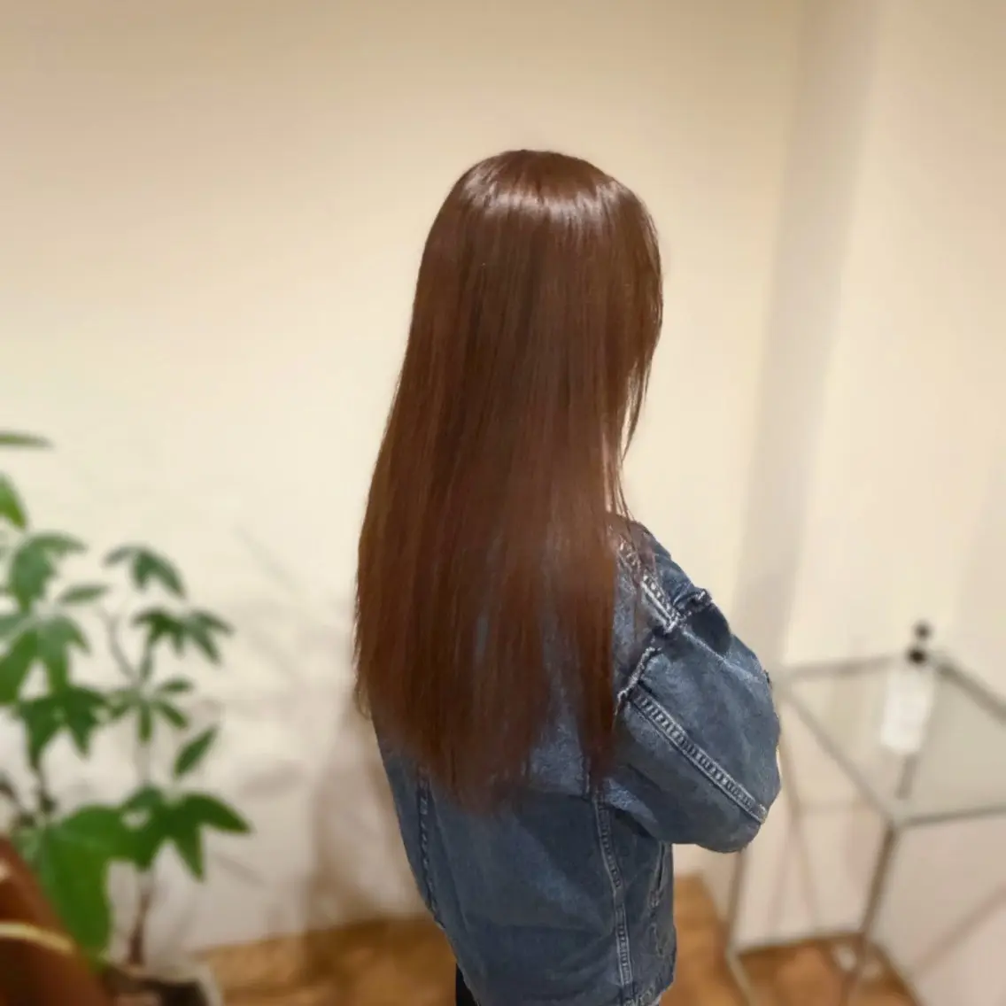 ロング カラー ヘアカラー トリートメント みはる ／暖色カラーのヘアスタイル