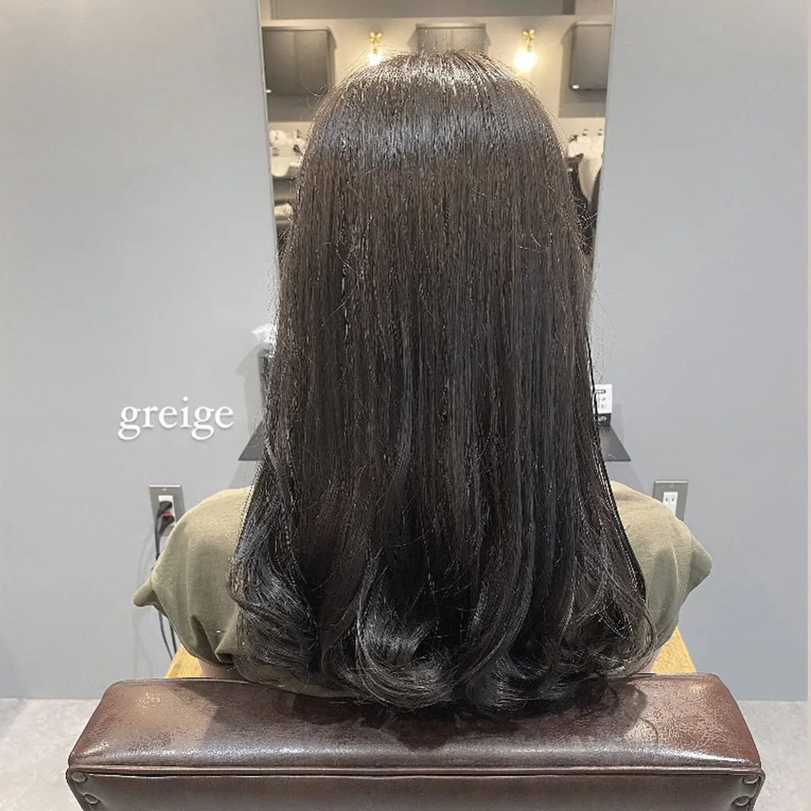 ロング カット ヘアカラー Mimi🎀ブリーチ なし透明感 Ｗカラーのヘアスタイル