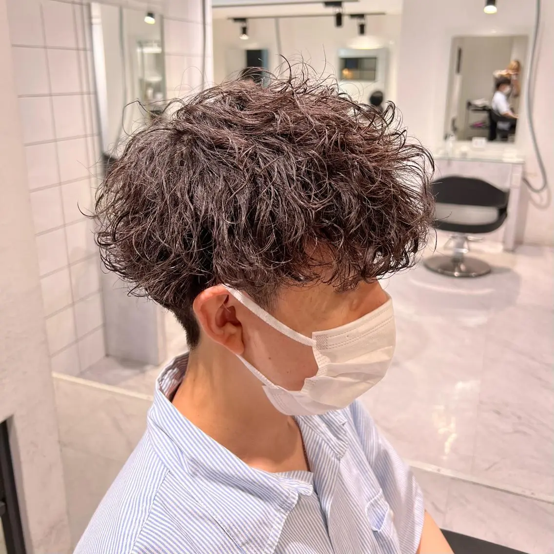 パーマ メンズ 🔥札幌No.1🥇 パーマ特化美容師🔥のヘアスタイル