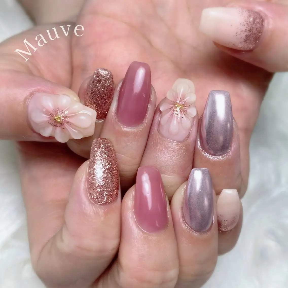ネイル MAUVE -norika-のネイルデザイン