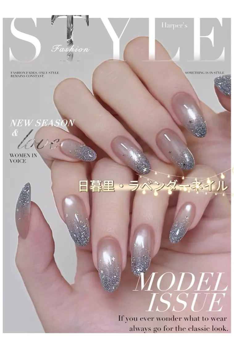 ネイル ハンドネイル ラベンダー💖日暮里 ルル💖ネイルのネイルデザイン