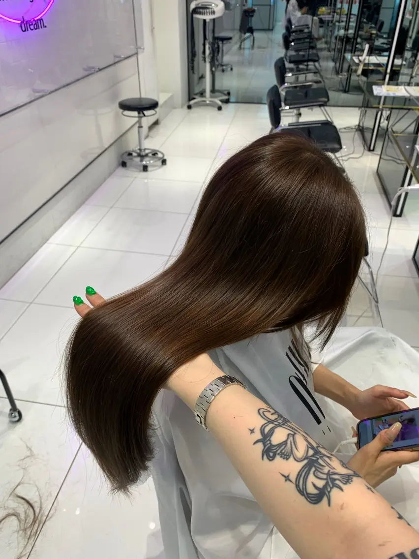 ロング カット ヘアカラー keen吉祥寺🐆 レイヤー/NAO🩶のヘアスタイル