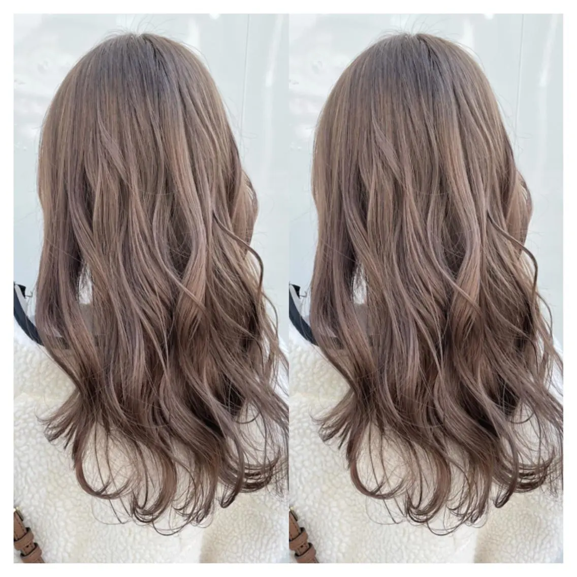 ロング カラー カット ヘアカラー トリートメント 村山 茉衣のヘアスタイル