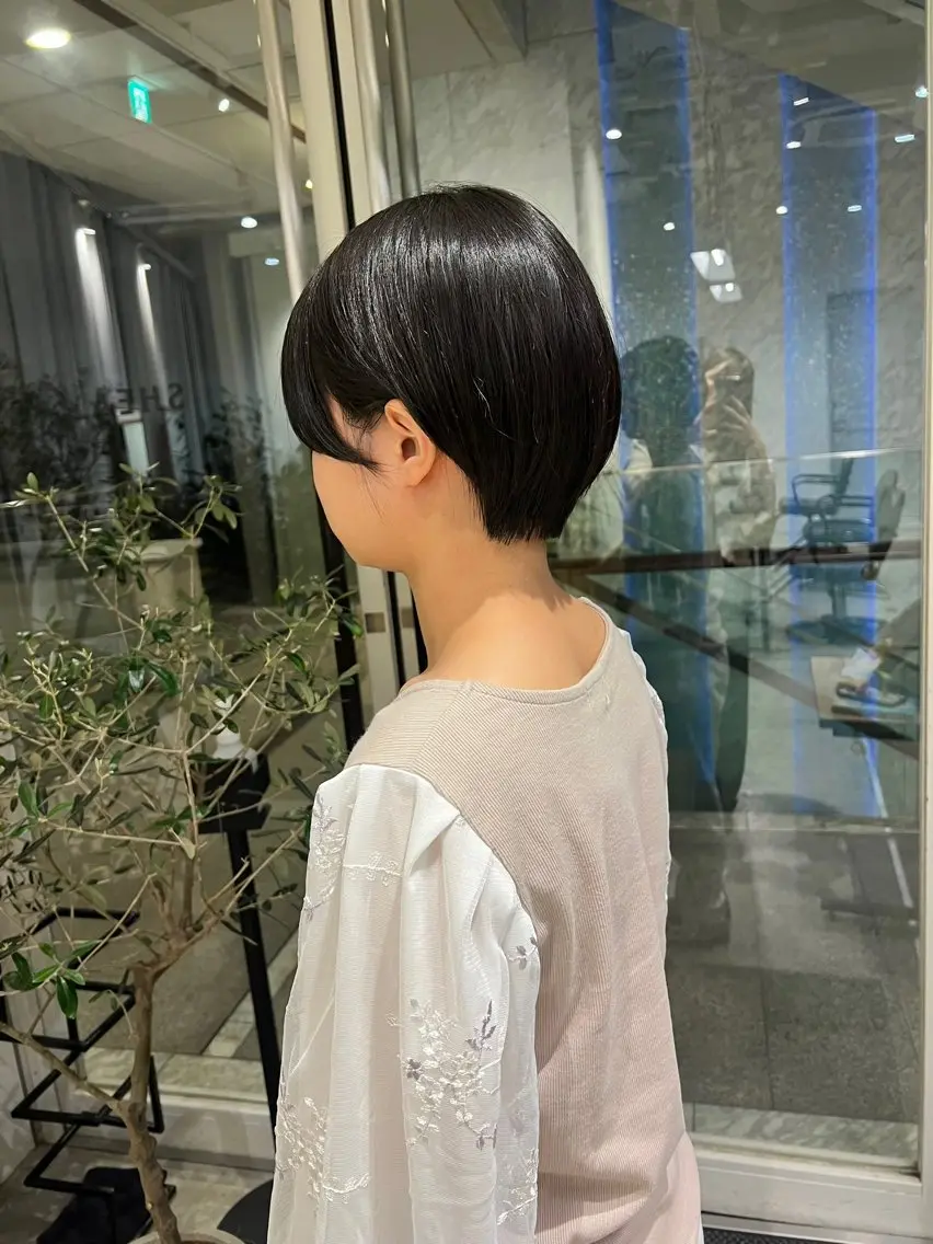 ショート 丸みショート ショートヘア 表参道SHEA Am iのヘアスタイル