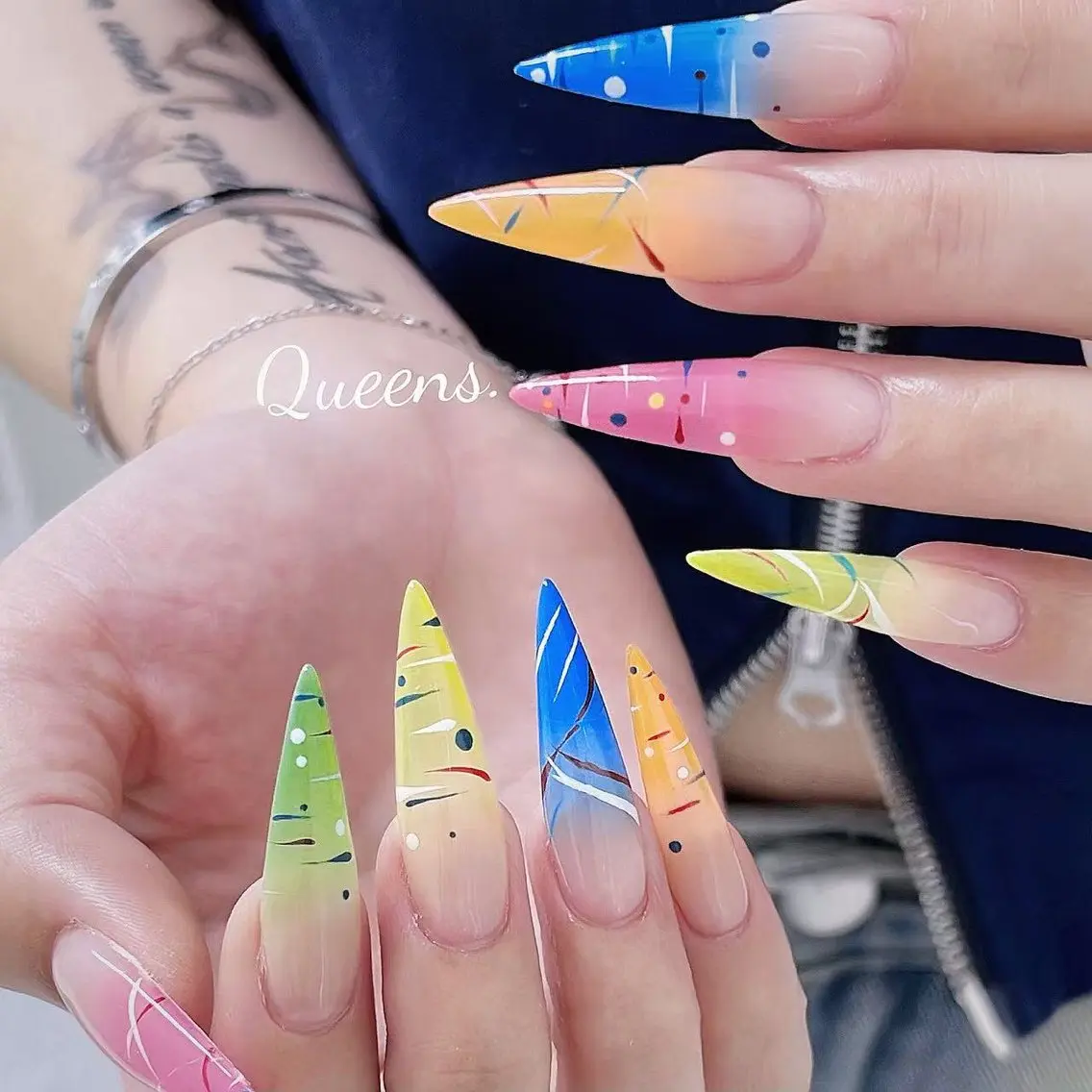 ネイル ハンドネイル Queens ゲンのネイルデザイン