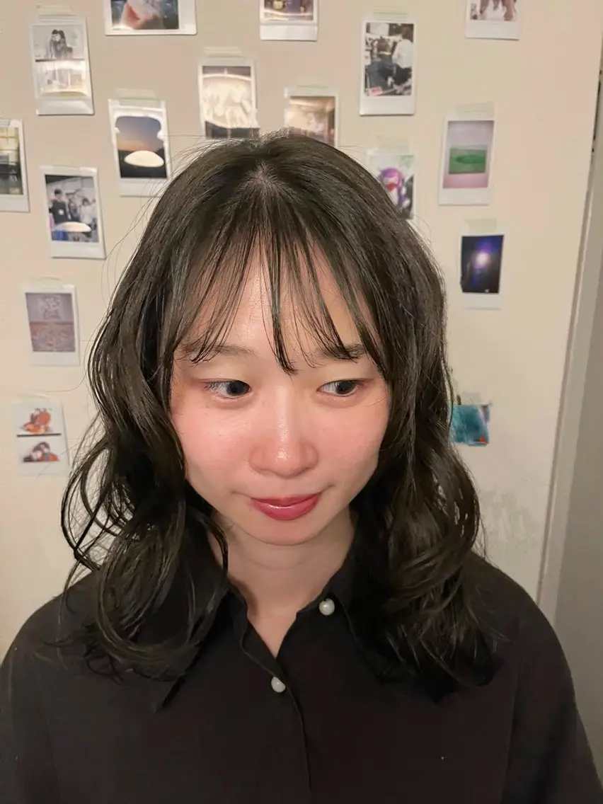 ミディアム ヘアカラー カラーモデル🧼/ りむのヘアスタイル
