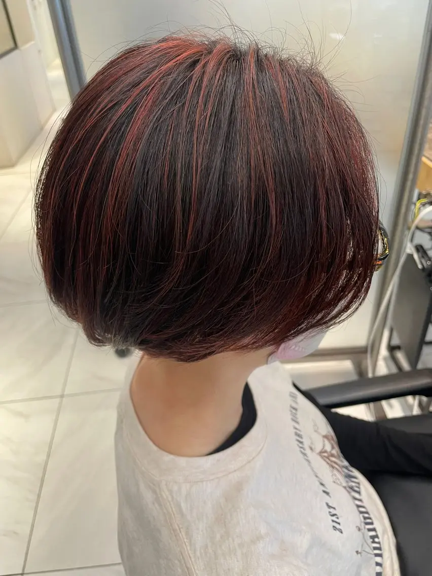 ショート カラー カット ヘアカラー トリートメント 🦕小林 大地🦕のヘアスタイル