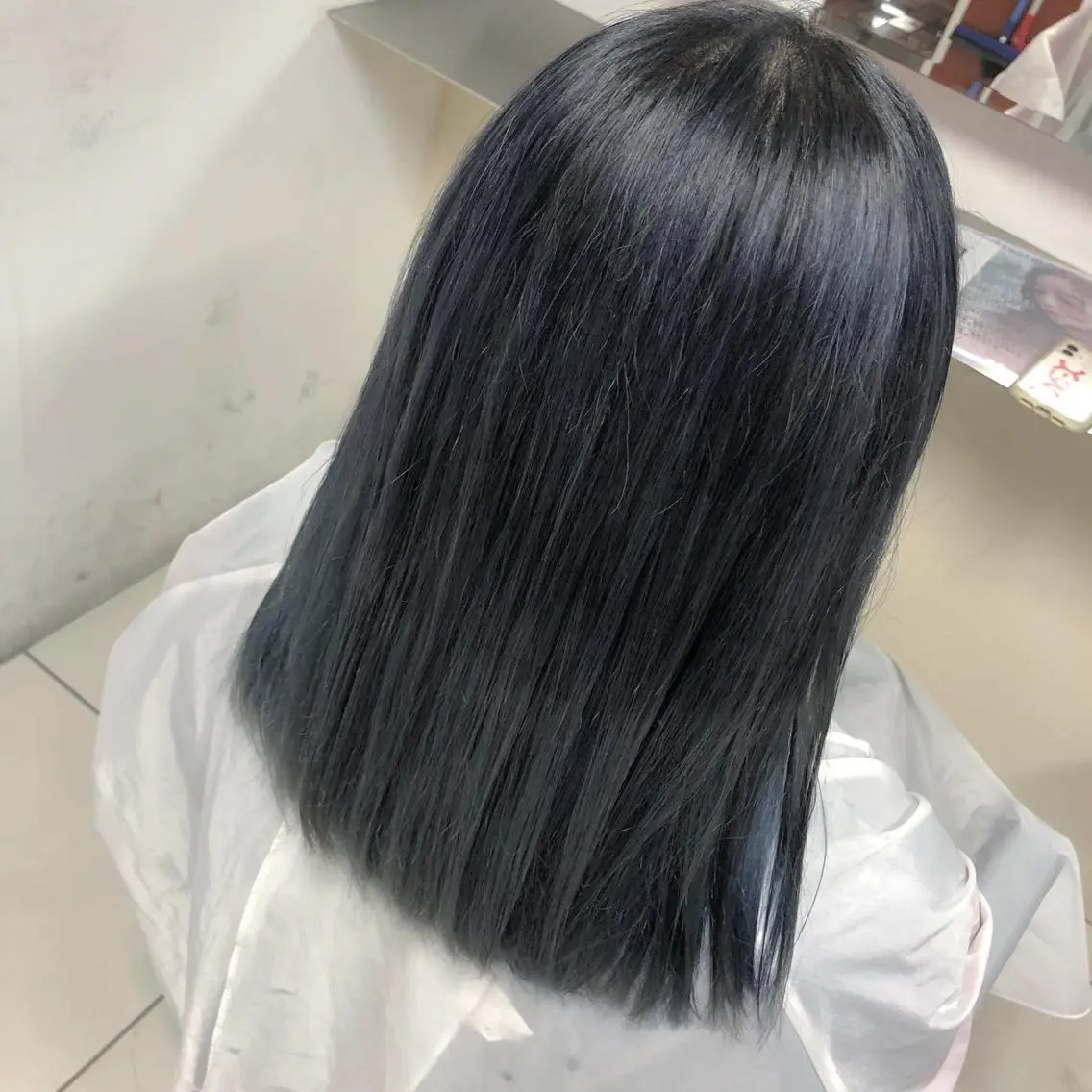 ミディアム 髪質改善・白髪ぼかし /お悩み対応カラーのヘアスタイル