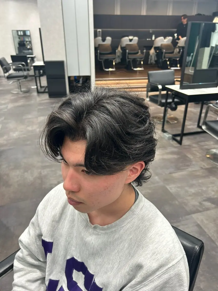 ミディアム メンズ 🐠メンズ特化🐠 井上風冴のヘアスタイル