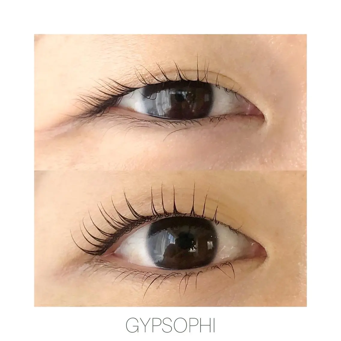 マツエク・マツパ 一重×まつ毛パーマ GYPSOPHI ジプソフィーのマツエク・マツパデザイン
