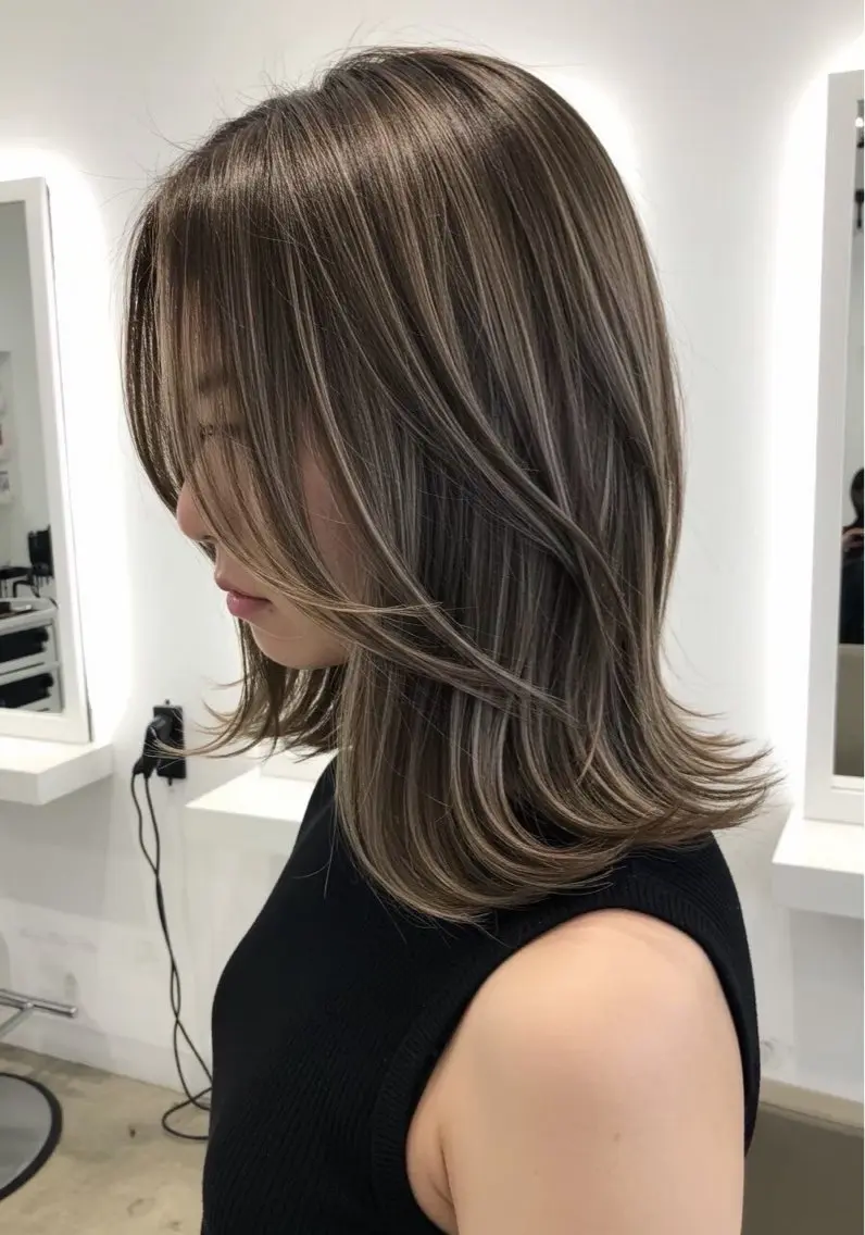 ミディアム カットモデル急募🌈 技術責任者久保のヘアスタイル