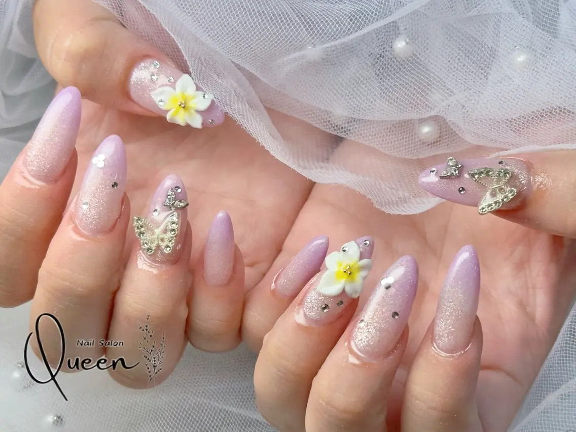 ネイル ハンドネイル Queennail 北堀江AYAのネイルデザイン