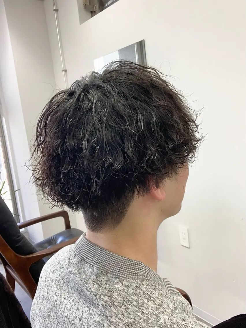 【メンズ限定】カット+波巻きorツイスパの写真