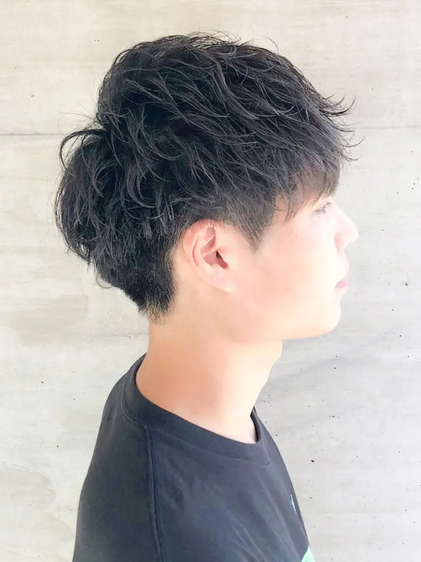 ショート カット パーマ Earth上本町店 半澤のヘアスタイル