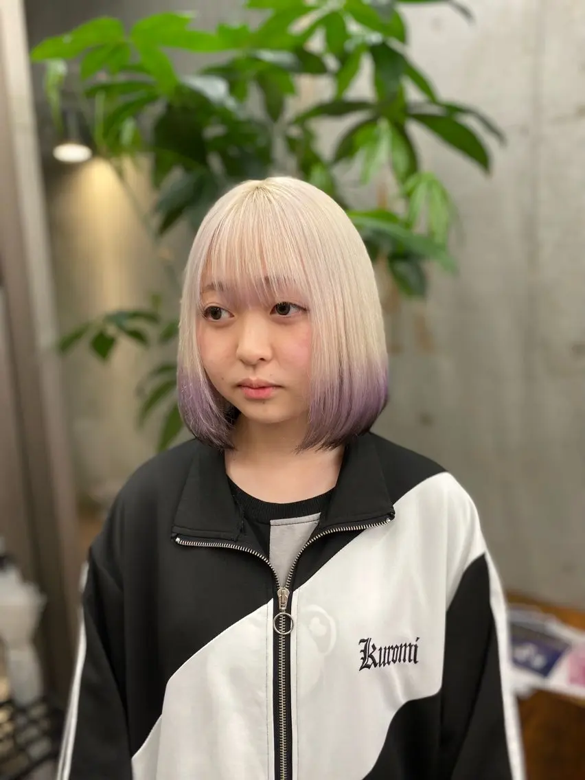 ショート カラー 🌈艶ハイトーン特化 🌈NOZOMUのヘアスタイル