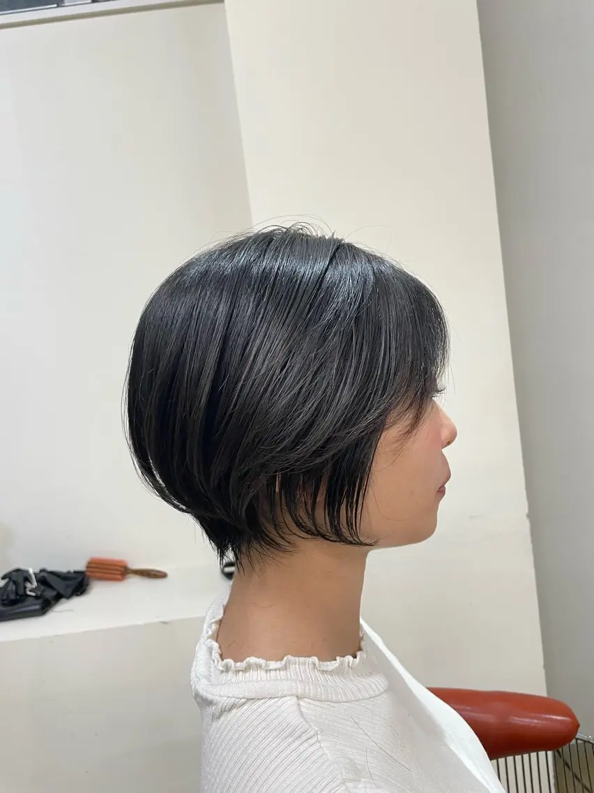 ショート ショートボブ ボブ ショートヘア カット 宮本 祥生のヘアスタイル