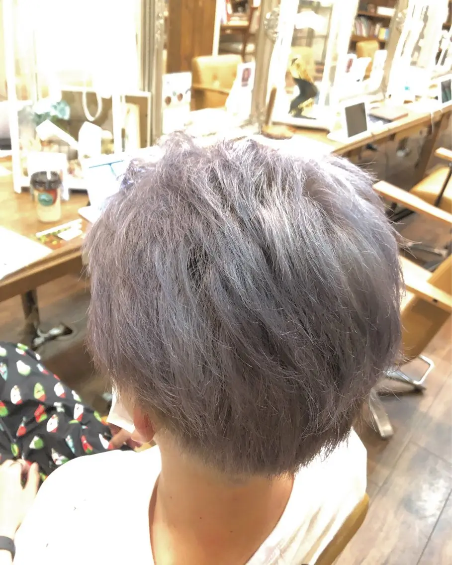 メンズ ヘアカラー KAZUKI/ 髪質改善のヘアスタイル