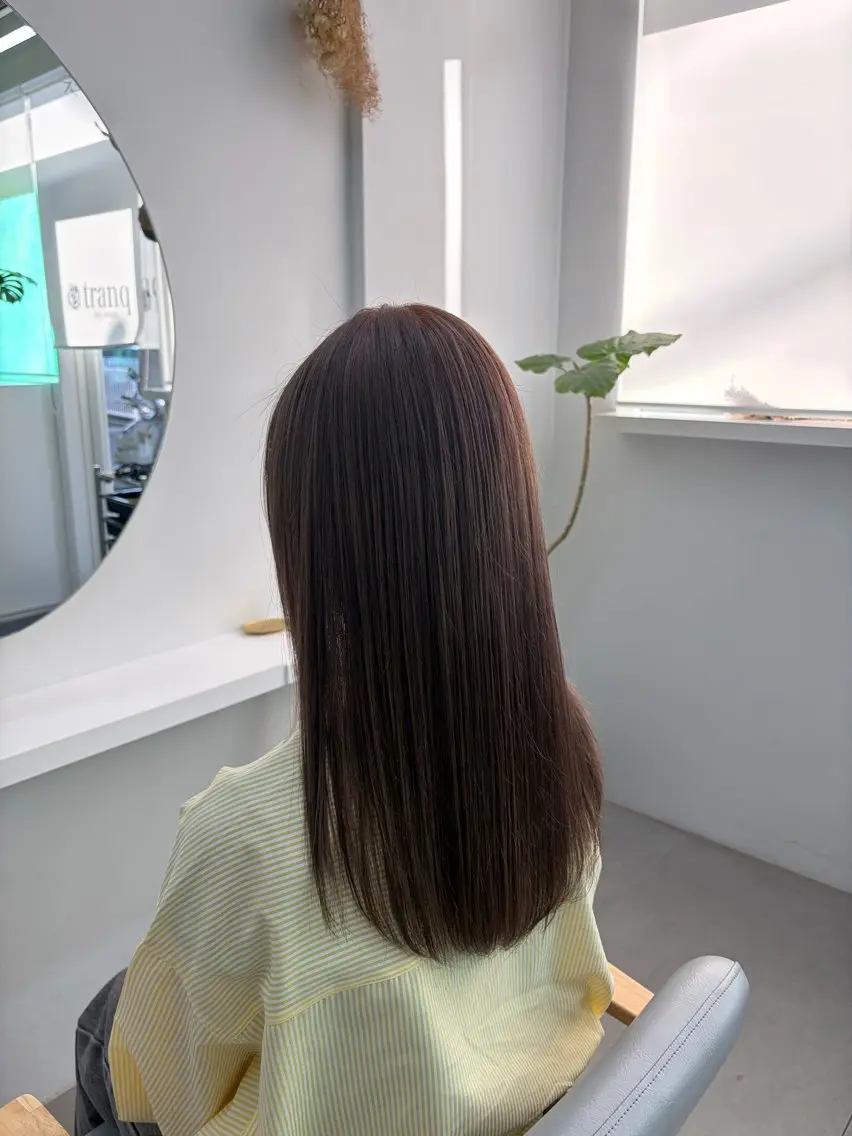 ロング ヘアカラー tranq nacoのヘアスタイル