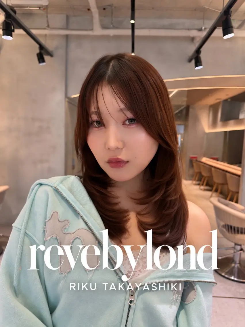 ロング カット ヘアカラー トリートメント 🦋高屋敷陸🦋 レイヤー/ハイトーンのヘアスタイル