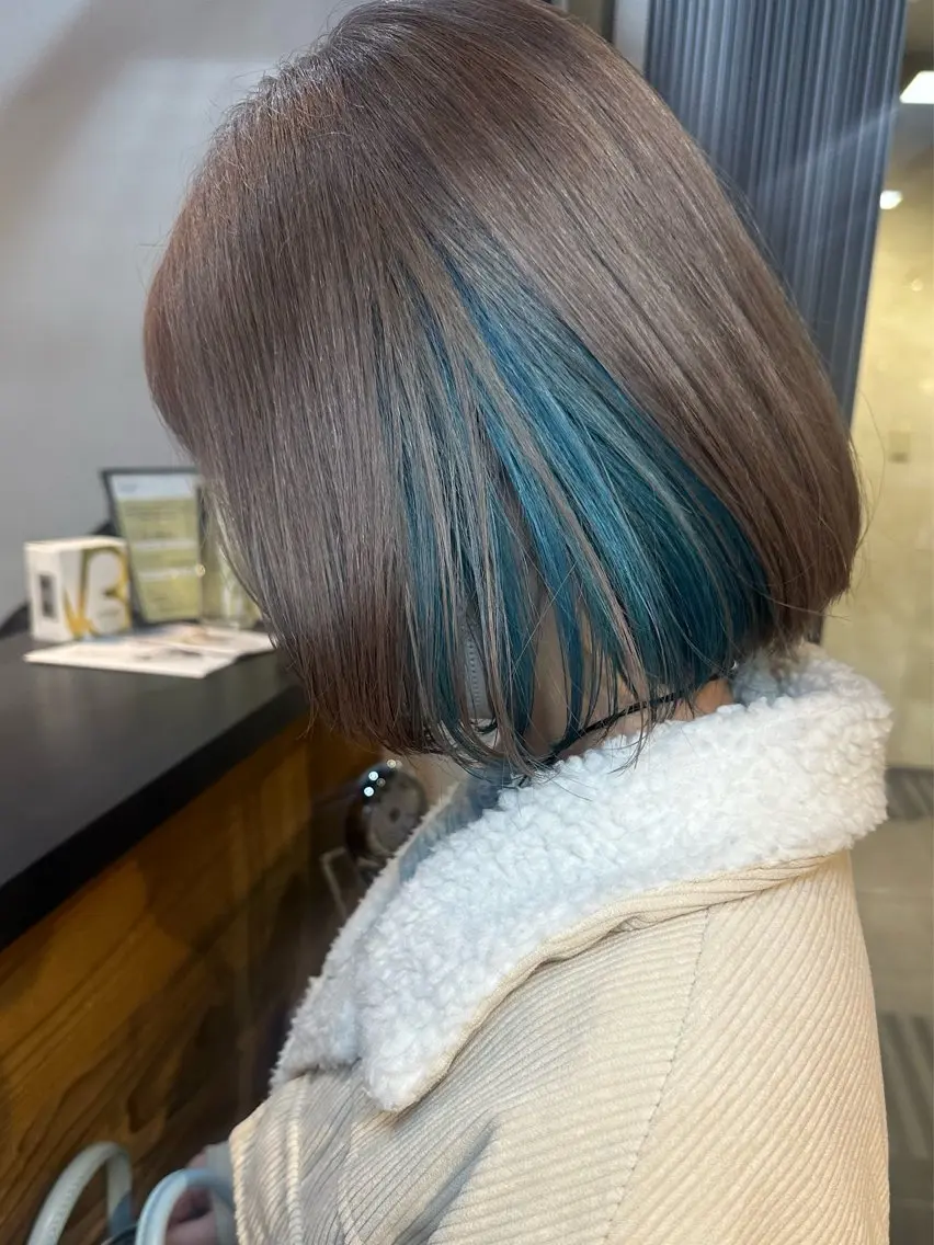 ショート カラー 和田 直也のヘアスタイル