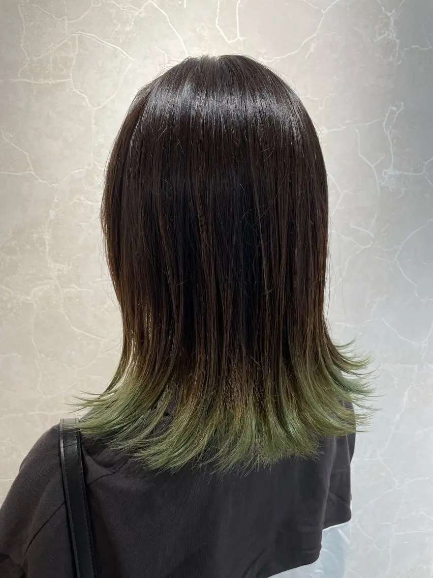 ミディアム カット ヘアカラー miho 🌼🌼🌼のヘアスタイル