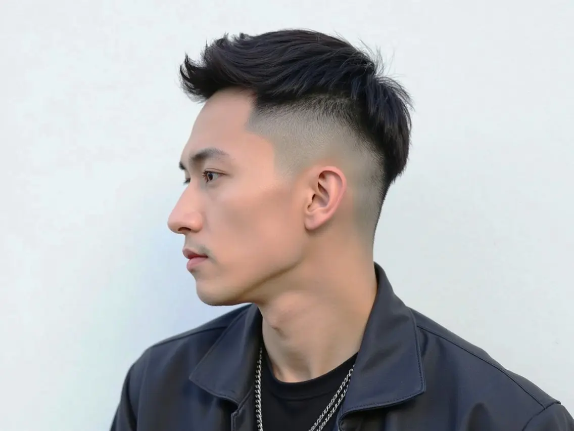 カラー メンズ ヘアカラー メンズグレイカラー 角倉亘紀のヘアスタイル