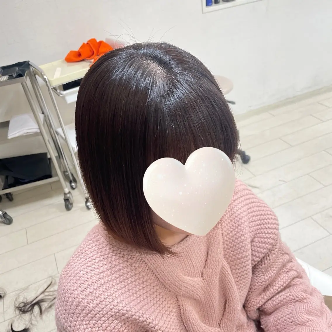 ミディアム ボブ アミーベル🧸🧡 本店✂️しおりのヘアスタイル