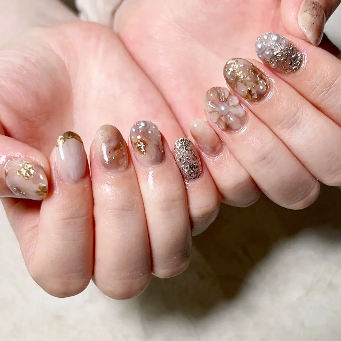 ネイル ハンドネイル muum_nail 新宿2分 三丁目1分のネイルデザイン