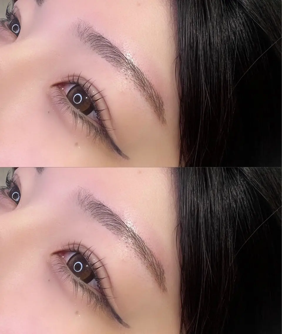 【ご新規様限定】アイブロウWAX、毛抜き、カット、間引き、お仕上げのメイク付き🎀の写真