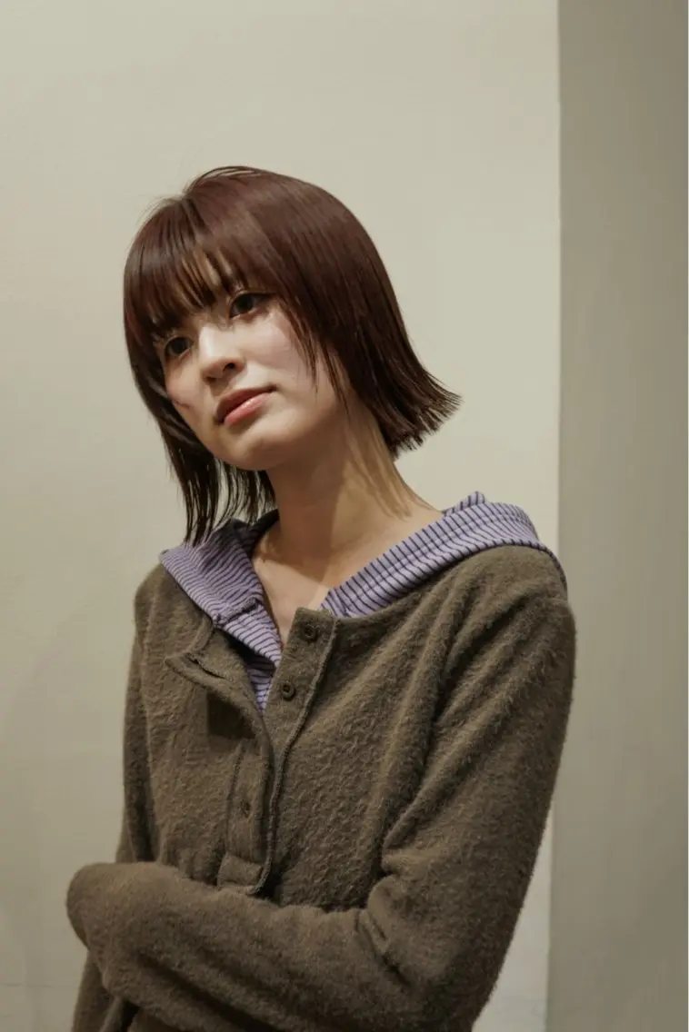 ミディアム カラー カット ヘアカラー トリートメント 髪質改善/透明感 松下喬亮のヘアスタイル