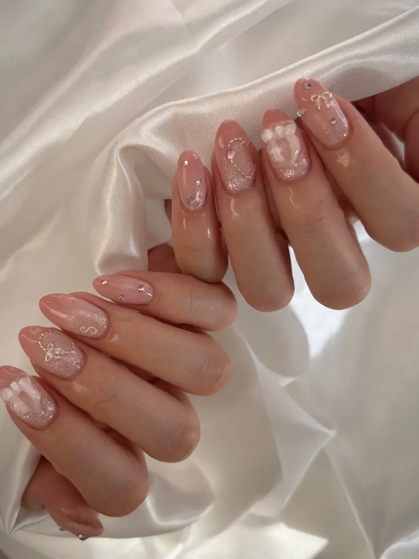 ネイル グラデーション ピンク GRACE Rioのネイルデザイン