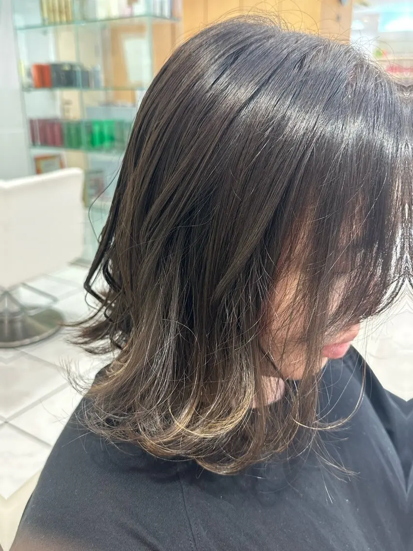 ミディアム 齊藤あみな 大岡山🍒❤のヘアスタイル
